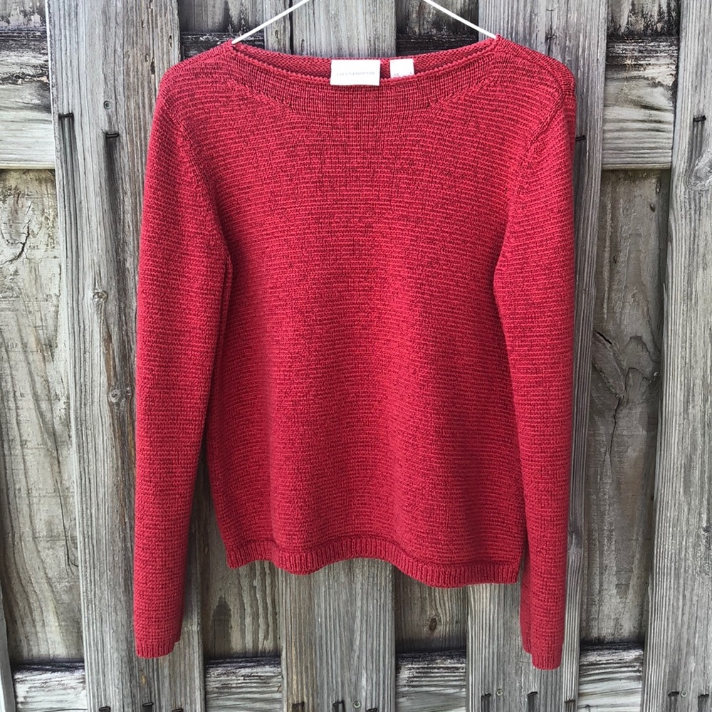 Liz Claiborne Knit Sweater Top
